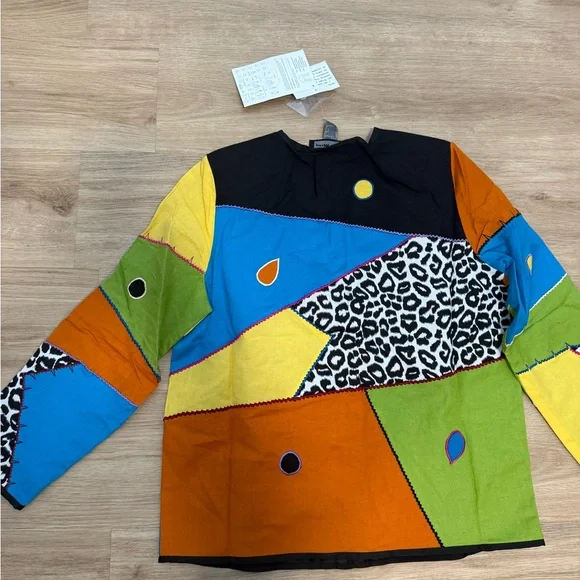 Vintage Indigo Moon Art to Wear Jacket NWT - Picture 5 of 6